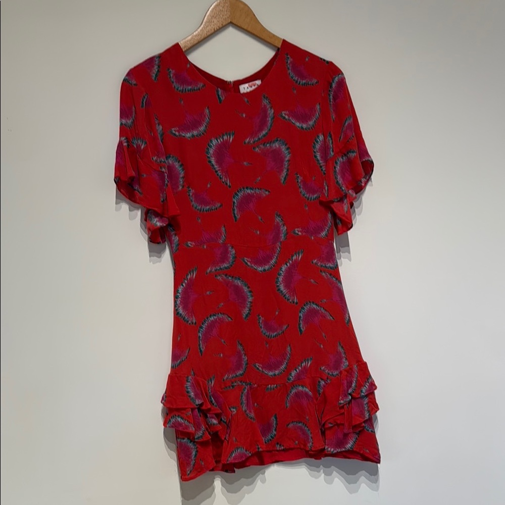Tanya Taylor “watermelon” Print Dress
